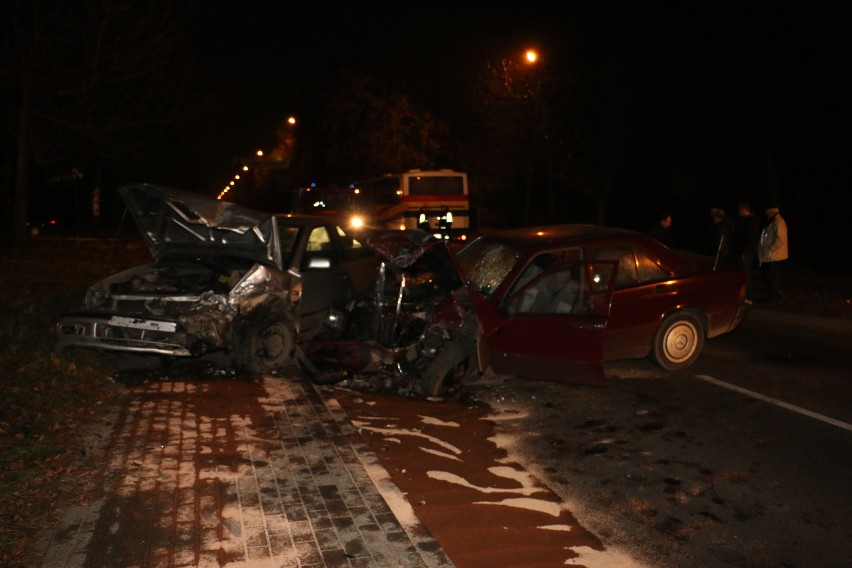 Do wypadku doszło w Szpetalu Górnym na ulicy Włocławskiej...