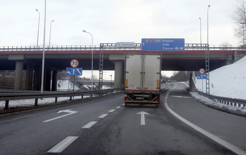 Autostrada A4 w Katowicach