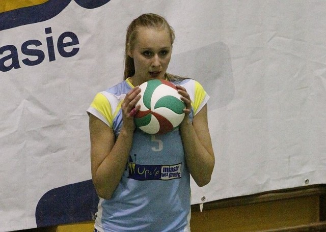 Środkowa SMS-u LO II Opole Anna Myjak została uznana za najlepszą siatkarkę meczu z Orłem Elbląg.