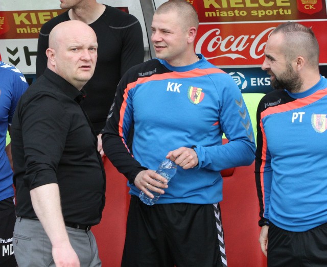 Zespół z Niecieczy poprowadzą - od lewej: Maciej Bartoszek, Kamil Kuzera i Piotr Tworek.