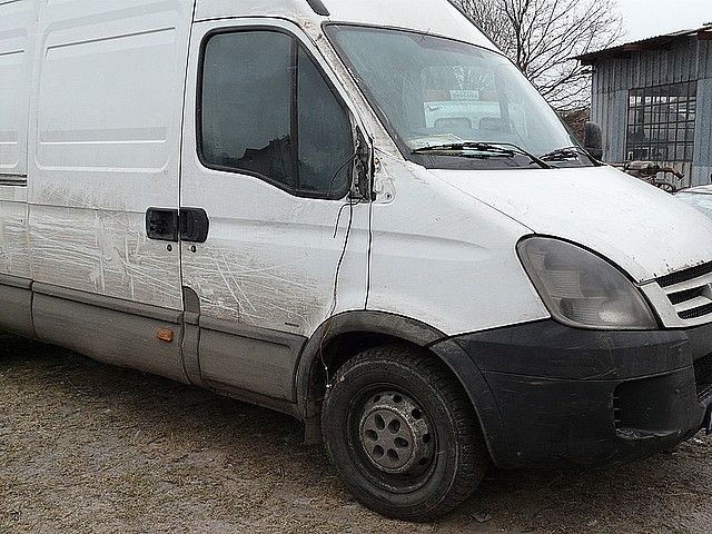 Iveco odnalezione dzięki sygnałowi GPS.