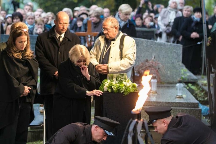 Pożegnaliśmy Andrzeja Wajdę [ZDJĘCIA, WIDEO]