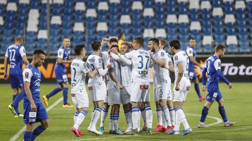 Lech Poznań pokonał Stal Mielec 3:1...