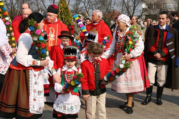 Niedziela Palmowa 2007 w Łysych. Zdjęcia z uroczystości 