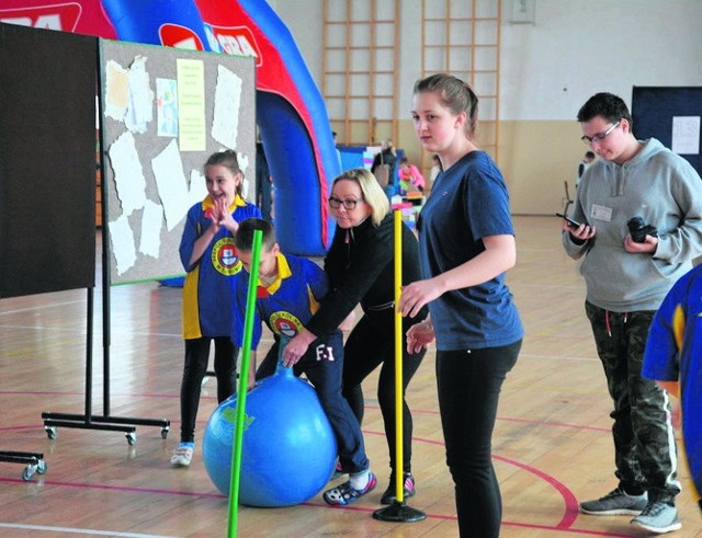 Były też typowo sportowo-zręcznościowe konkurencje