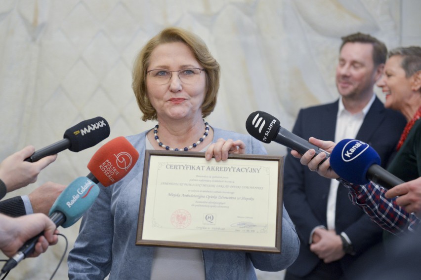  Samodzielny Publiczny Miejski Zakładu Opieki Zdrowotnej w Słupsku otrzymał ministerialny certyfikat akredytacyjny