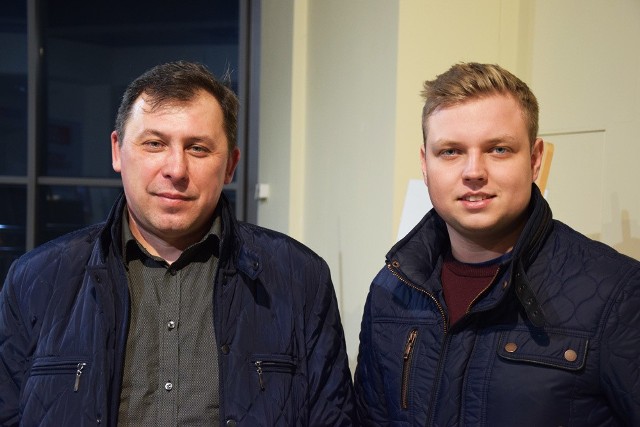 Przedstawiciele stowarzyszenia "Nowy Gorzów": Roman Kuźbiński (przewodniczący stowarzyszenia) i Bartosz Augustyniak (członek, jeden z założycieli stowarzyszenia).