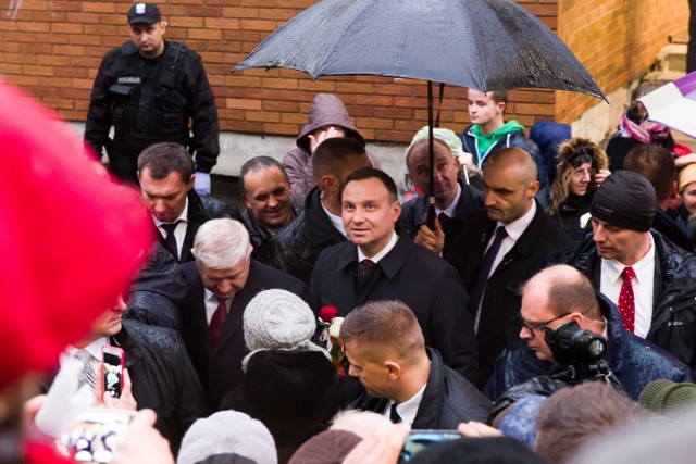 Prezydent Andrzej Duda w Hajnówce