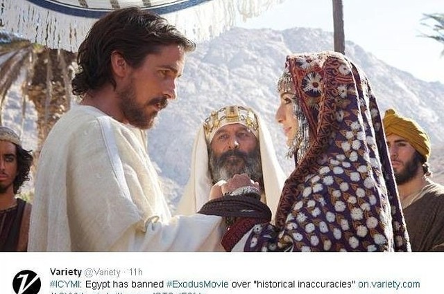 "Exodus: Bogowie i królowie" (fot. screen z Twitter.com)