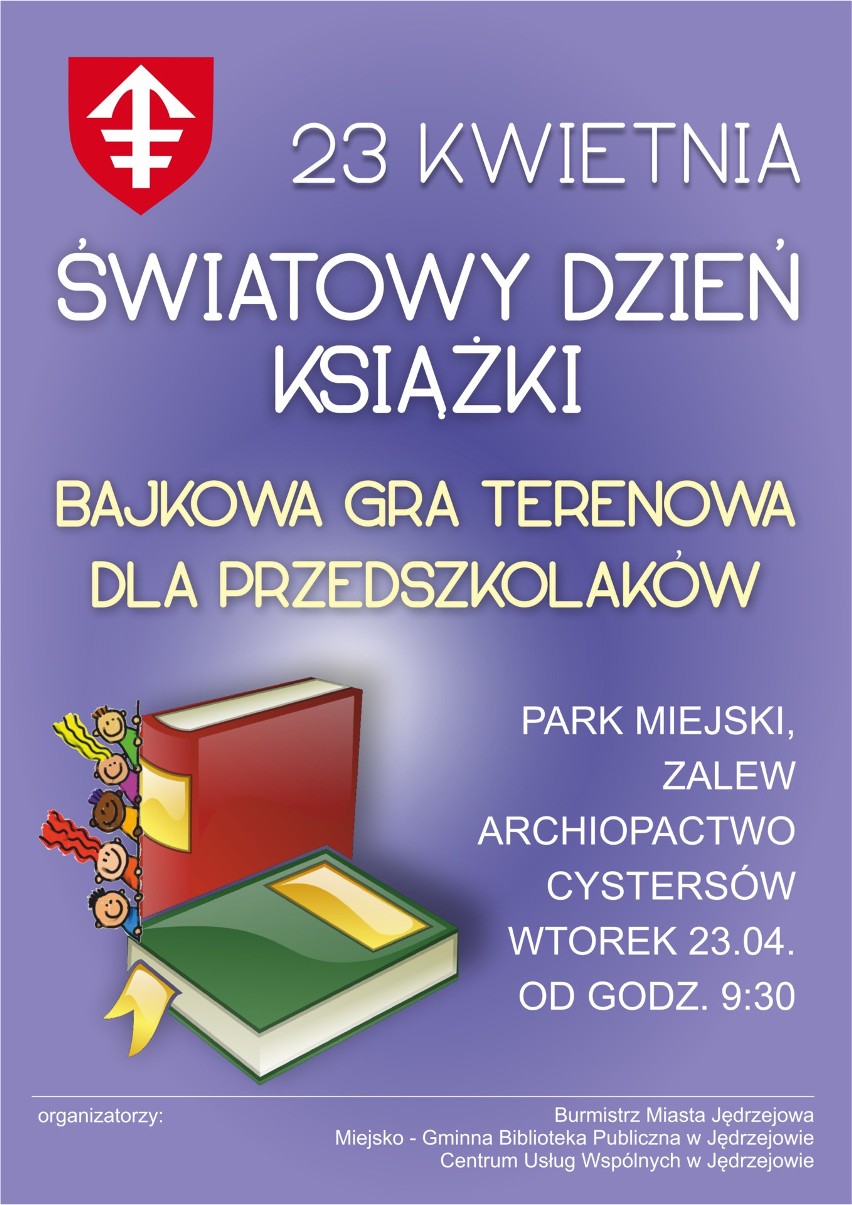 Gra miejska dla przedszkolaków 23 kwietnia w Jędrzejowie