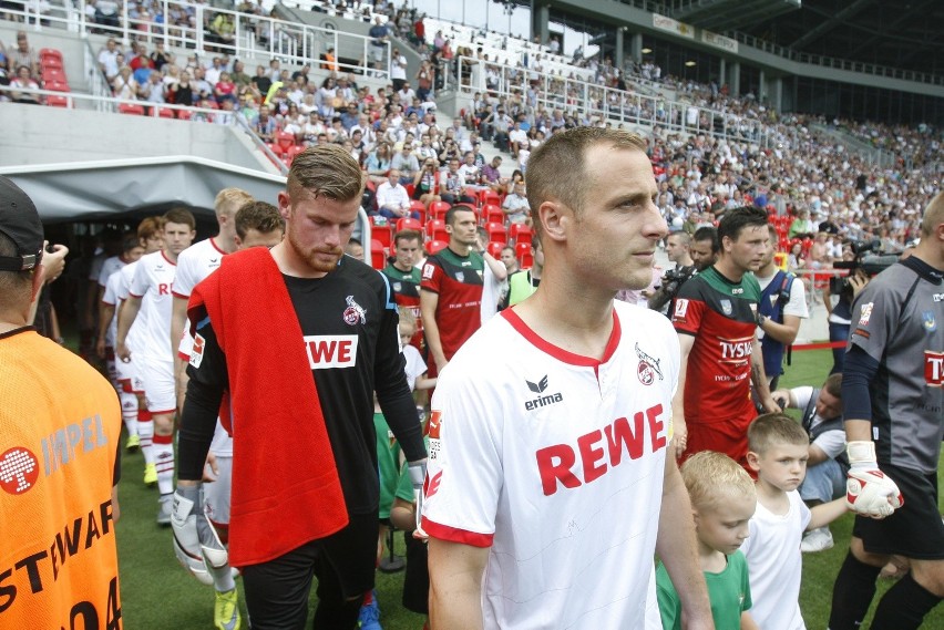 Mecz GKS Tychy - FC Koeln na otwarcie stadionu w Tychach