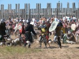 Bitwa pod Koronowem. Blisko 50 rycerzy gotowych do walki na polach Tuszyn