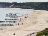 Plaże nadmorskie mniejsze niż przed rokiem