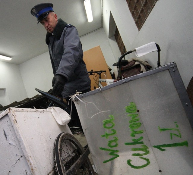Wczoraj słupska policja odzyskała wózek pana Bronisława.