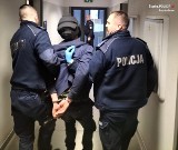 Policjanci z Kłomnic złapali poszukiwanego 23-latka. Był ścigany za włamanie i rozbój. Pójdzie siedzieć na trzy lata