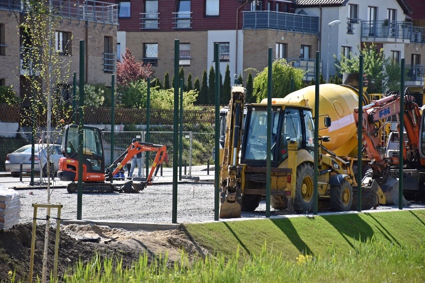 Budowa drugiego etapu parku na Warszewie na ukończeniu. Park na Warszewie się rozbudowuje. To efekt budżetu obywatelskiego