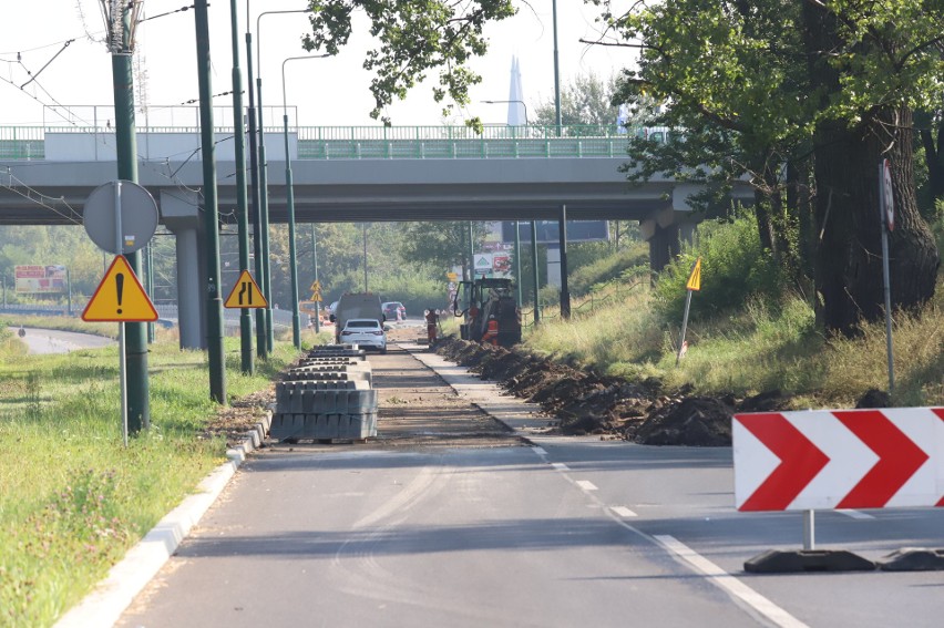 Trwa remont ulicy 3 Maja w Sosnowcu. Tak droga wygląda...