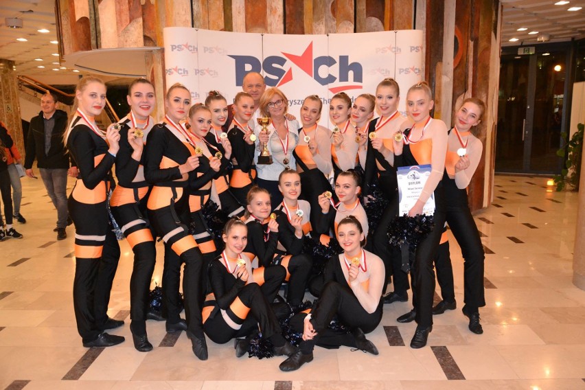 Podczas XXII Mistrzostw Polski Cheerleaders w Kielcach...