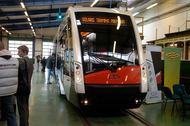 Nowa spółka - Solaris Tram będzie budować i lakierować w zakładzie w Środzie Wielkopolskiej pudła tramwajów