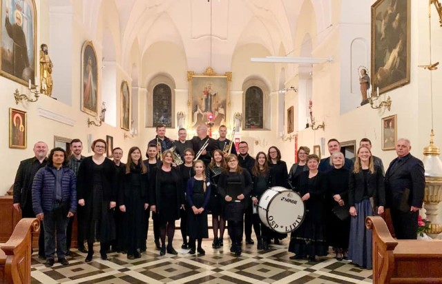 Koncert Muzyki Dawnej w Kościele Trójcy Przenajświętszej w Lipiu.