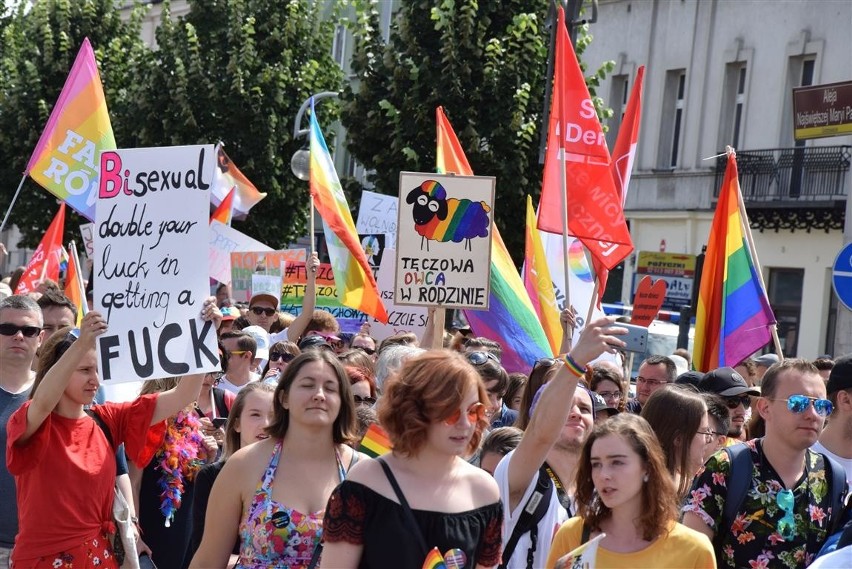 I Marsz Równości w Częstochowie. Były próby jego...