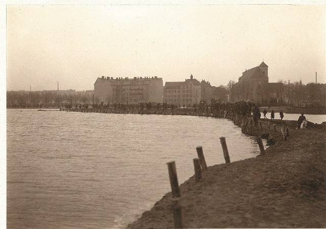 Kwiecień 1924. Poznań pod wodą