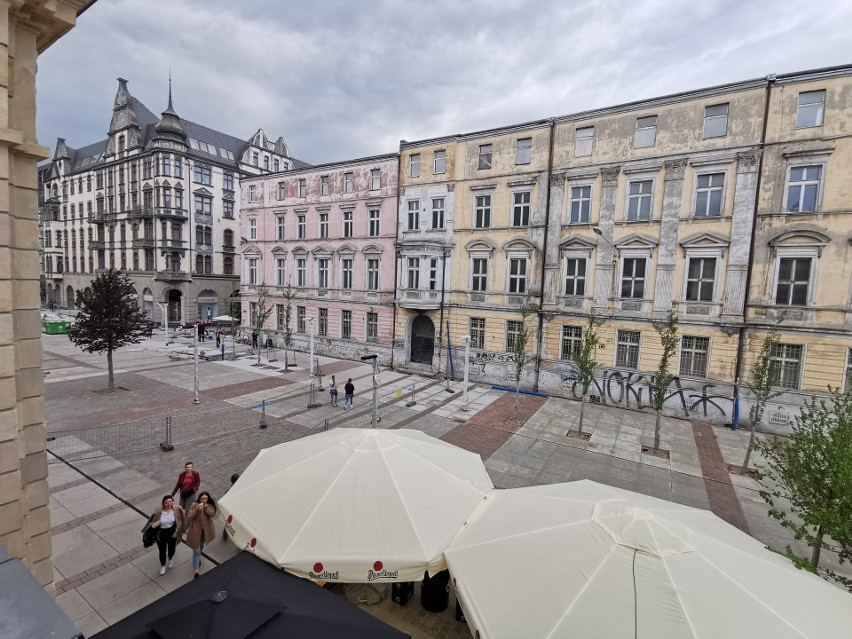 Dworcowa w Katowicach w maju i na początku czerwca