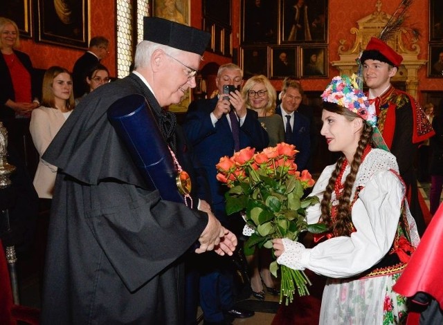 Prof. Anders Bergenfelz otrzymał najwyższą godność honorową Uniwersytetu Jagiellońskiego - tytuł doktora honoris causa