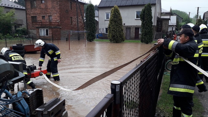 Bochnia. Oberwanie chmury. Podtopione domy! ZDJĘCIA, WIDEO