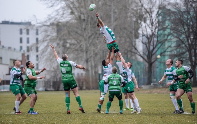 Mecz RC Lechia Gdańsk - Sparta Jarocin na boisku AWFiS