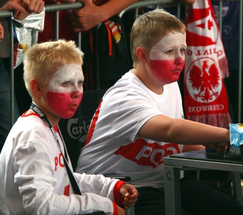Mecz Polska - Grecja w Szczecińskiej strefie kibica