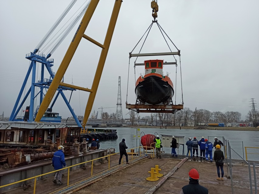 4 marca odbyło się wodowanie techniczne lodołamacza...