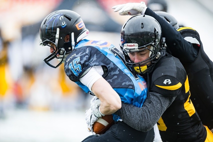 Liga Futbolu Amerykańskiego. Panthers Wrocław - Lowlanders Białystok 37:13