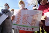 Mieszkańcy Stęszewa bronią Wielkopolskiego Parku Narodowego. W sobotę protestowali przed urzędem gminy [ZDJĘCIA[