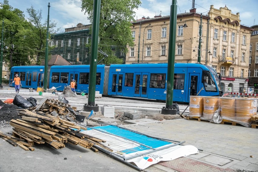 Kraków. Pandemia nie powstrzymała inwestycji. Wszyscy wykonawcy są na budowach. Będą zmiany w ruchu na ulicy Dietla