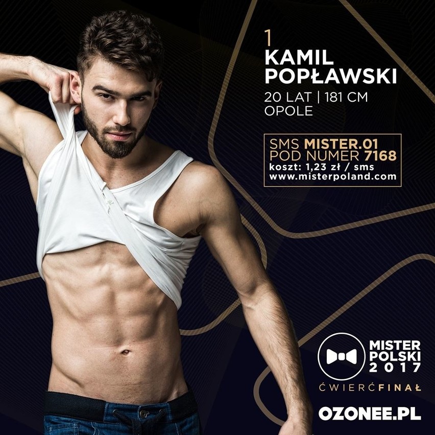 Mister Polski 2017. Czterech Opolan w ćwierćfinale [ZDJĘCIA]