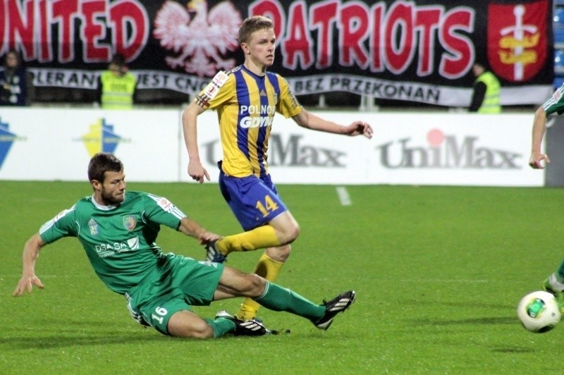 Arka Gdynia - Miedź Legnica 1:1