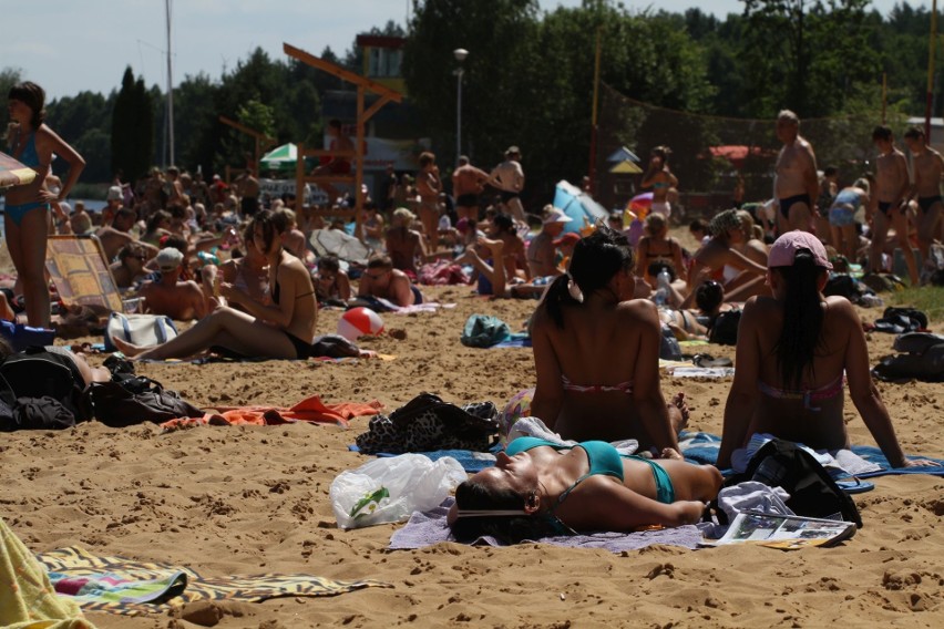 Gdy świeci słońce plaże w naszym regionie zawsze przeżywają...