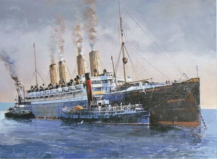 Największy statek pasażerski świata powstał w szczecińskiej stoczni Vulcan. To "Kaiser Wilhelm der Grosse" 