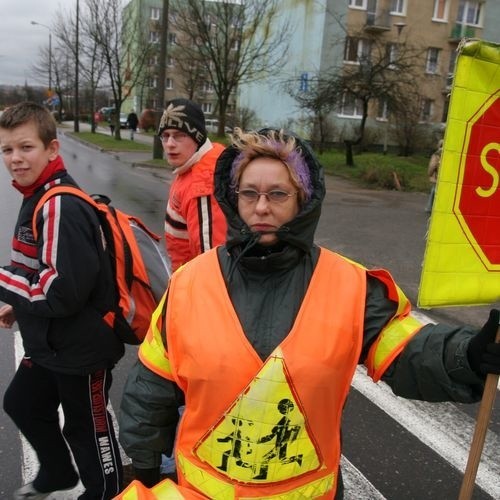 Irena Breguła w pracy.