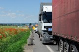 Awaria systemu odpraw ciężarówek na polsko-ukraińskiej granicy