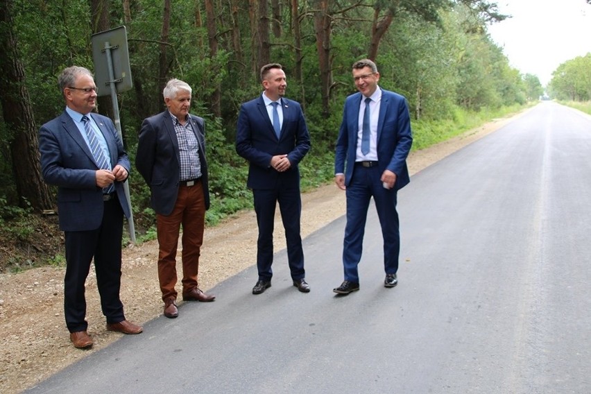 Oficjalne otwarcie drogi powiatowej Chomentów - Korytnica -...
