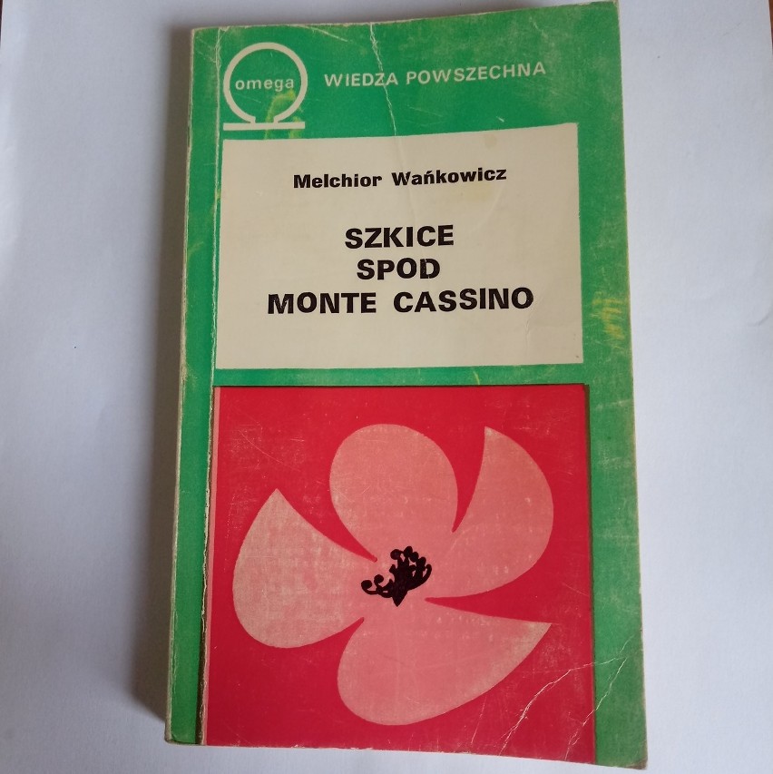 Szkice spod Monte Cassino - książka przed oprawą...