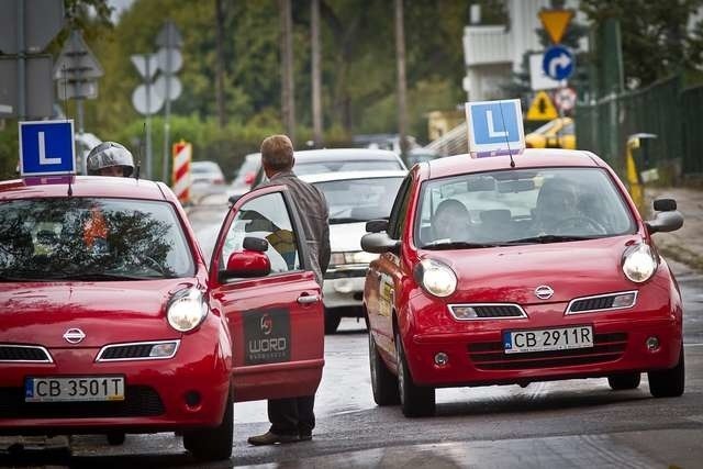 W rejonie WORD-u i osiedla Leśnego będzie mniej samochodów egzaminacyjnych, znikną także „elki” z kursantami z podbydgoskich gmin