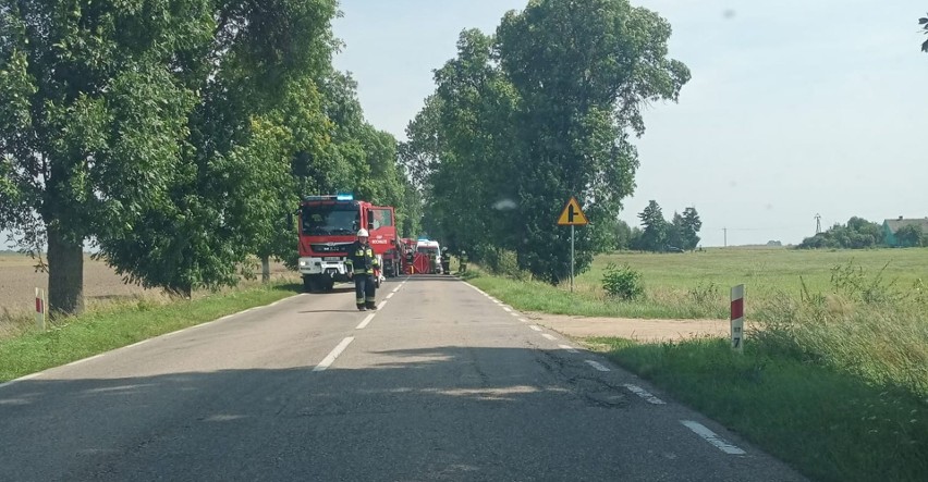 Stare Berezowo. Śmiertelny wypadek motocyklisty na trasie...