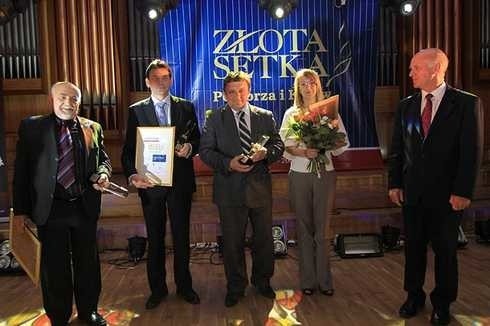 Zeszłoroczni laureaci plebiscytu "Złota Setka Pomorza i Kujaw 2009"