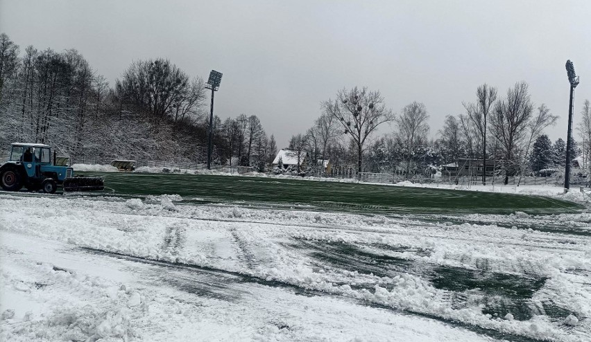 21.01.2023. Sparing Ruchu Chorzów ze Skrą Częstochowa w...