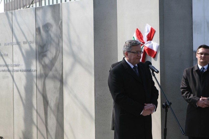 Prezydent Polski i Węgier, Bronisław Komorowski i János...