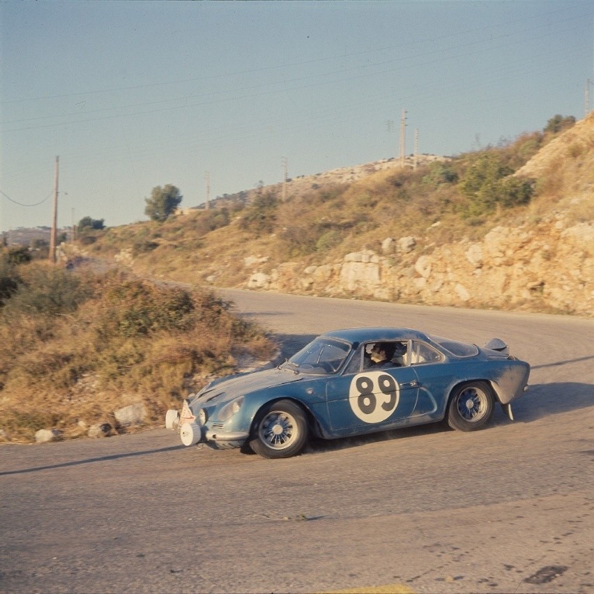 Renault Alpine A110 Rajd Monte Carlo 1968 r., Fot: Renault