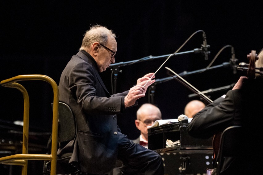 Ennio Morricone wystąpił w Tauron Arenie Kraków [ZDJĘCIA]